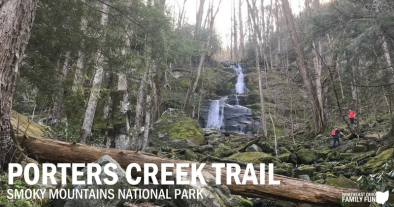 Porters-Creek-Trails-in-SMoky-Mountains